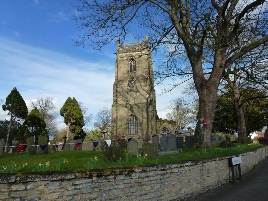 The church in Cropwell Bishop.