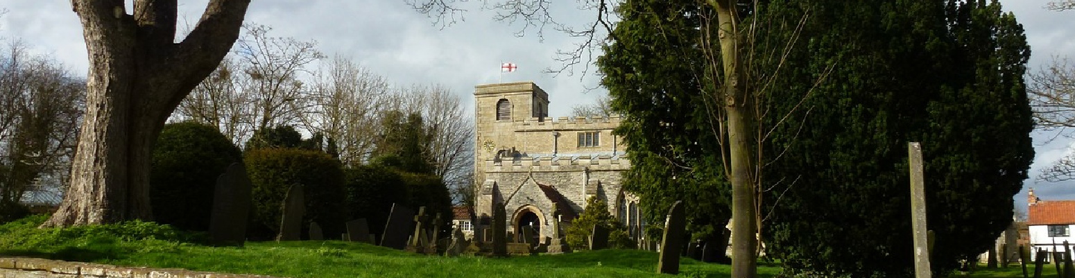 A view of the Church in Orston.
